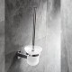 Toilet brush cleaner holder wall mount bathroom accessories glasses set home hotel