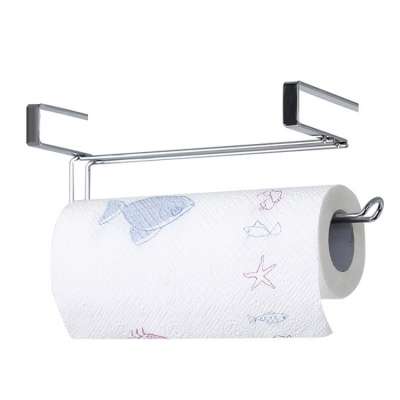 Jutye bathroom  kitchen Stainless Steel toilet  Hanging Paper Roll Towel Holder Under Cabinet