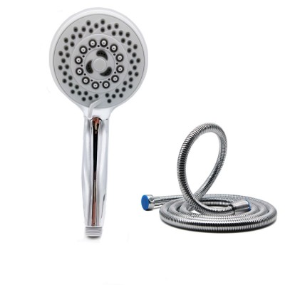 Jutye ABS 5 Spray Shower Head with Chrome Polished  5 function Shower head with hose , Shower set