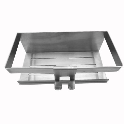 Jutye Stainless Steel wall mounted kitchen storage organizer bathroom shelf with razor holder shower caddy